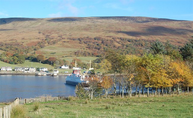 Colintrive-Rhubodach ferry, the Isle of Bute
